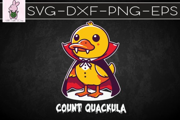 Count Quackula Funny Duck Pun SVG: Graphics for Crafts & Fun-First Brands