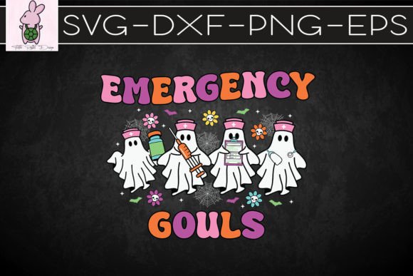 Halloween ER Nurse Emergency Goul SVG: Crafts & Graphics