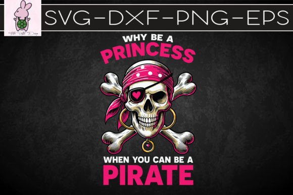 Halloween Pink Why Be a Princess SVG: Graphics for Crafts