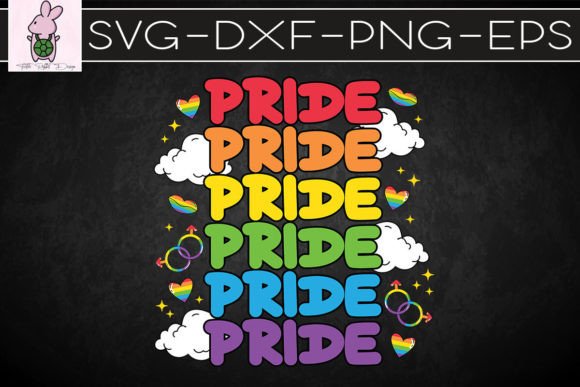 LGBT Pride Love Groovy SVG: Graphics for Crafts & Creative Sellers