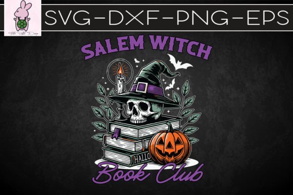Salem Witch Book Club Halloween SVG: Crafts & Graphics Review