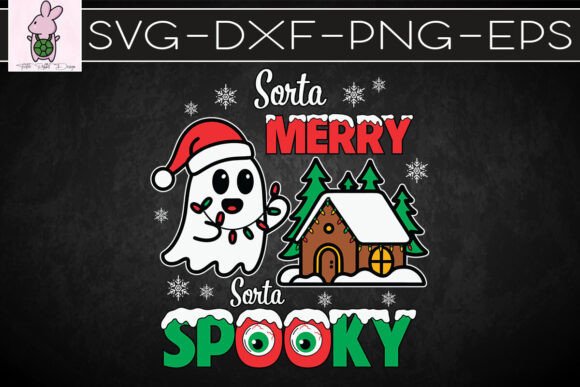 Sorta Merry Sorta Spooky Christmas SVG