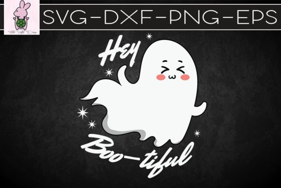 Spooky Boo Halloween Season Retro SVG Graphics for Crafts