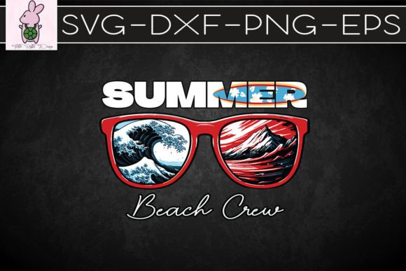 Summer Beach Crew Summer Vibes SVG: Graphics for Crafts