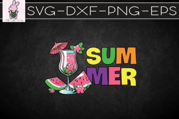 Summer Vibes Summer Drinks SVG: Graphics for Crafts